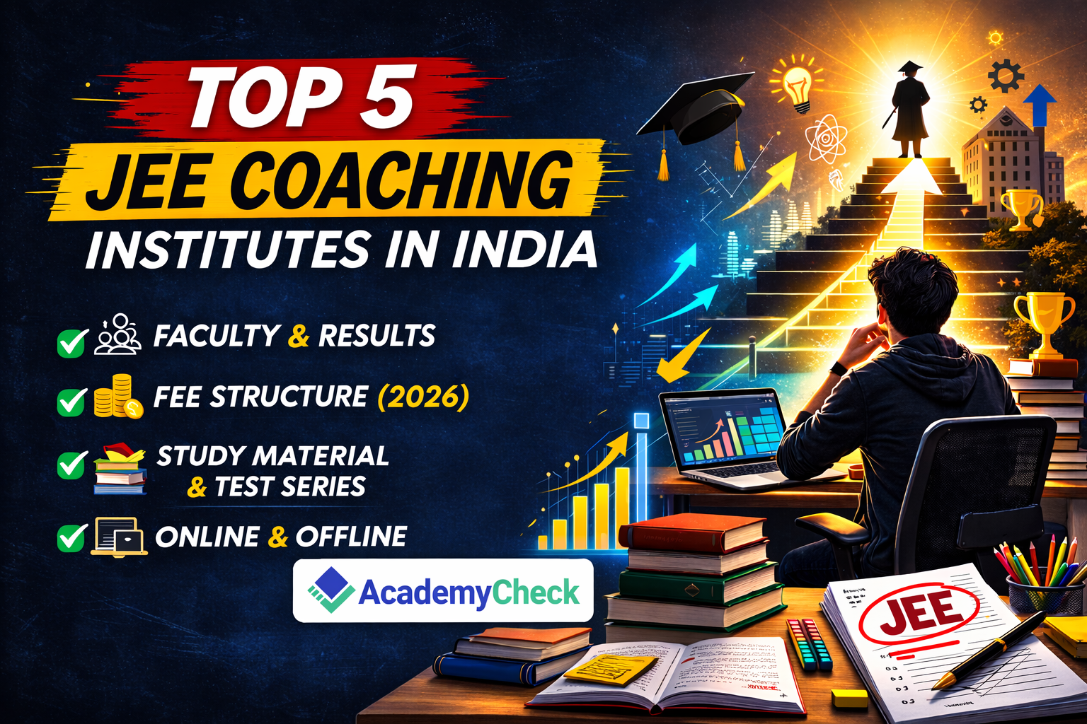 Top 5 JEE Coaching Institutes in India: Based on Online Education 2026